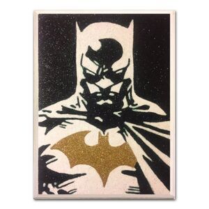 Batman Bruce Wayne Art Icons Glitter